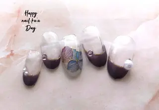 セミロング サロンku'u所属・salon kuuのネイルデザイン