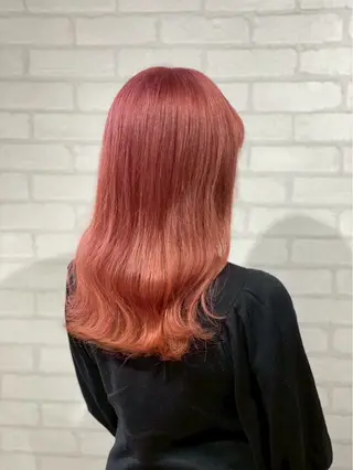 セミロング カラー vis lien　川口店所属・土屋 咲希のヘアスタイル