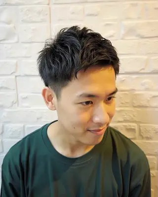 ショート メンズ FIX hair所属・FIX店長/名駅/ 国際センター/パーマのヘアスタイル