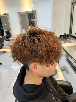 パーマ メンズ パーマ特化美容師 茂木広幸のヘアスタイル