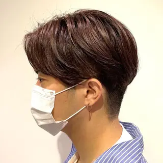 ミディアム カラー フェザーパーマ職人 🪶ryosukeのヘアスタイル