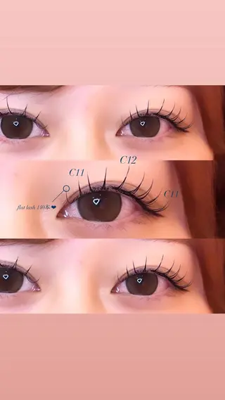 マツエク・マツパ ウエノ ユウイのマツエク・マツパデザイン