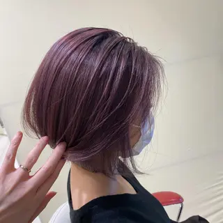 ショート カラー ショートヘアはお任せ 冨樫真未のヘアスタイル