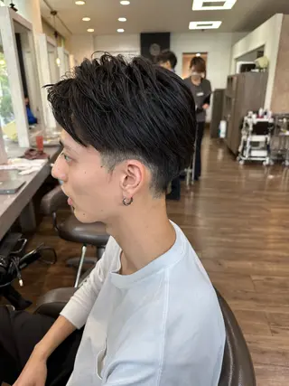 メンズ キッズ 小川 音哉「fluer」のヘアスタイル