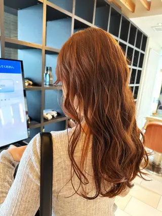 ロング カラー hibiki/セット /透明感カラーのヘアスタイル