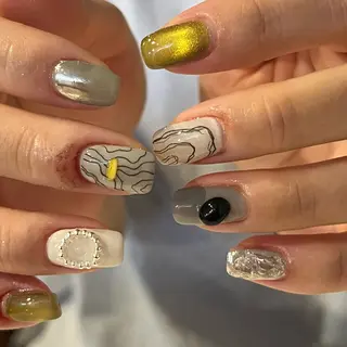 ネイル mitsuki / Manonのネイルデザイン