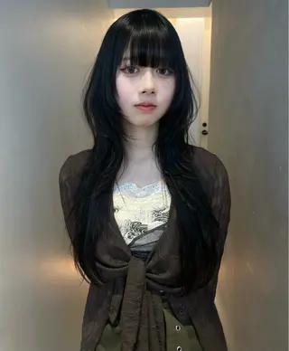 セミロング ハイトーン/レイヤー /senaのヘアスタイル