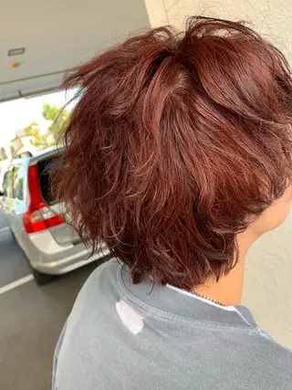 ショート カラー Lit所属・Lit.豊橋 夏目のヘアスタイル