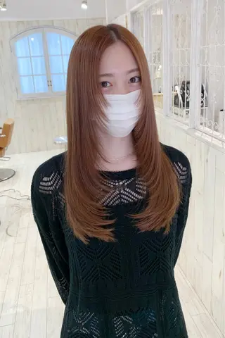 ロング 縮毛矯正/ショート/ レイヤー/畑中正敏のヘアスタイル