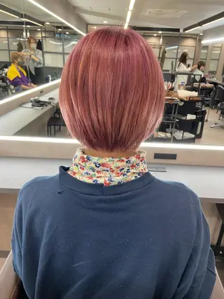 ショート カラー CORE(コア)新宿所属・CORE masaのヘアスタイル