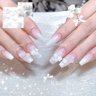 ネイル 🎀mahiro🎀 #ガーリーのネイルデザイン