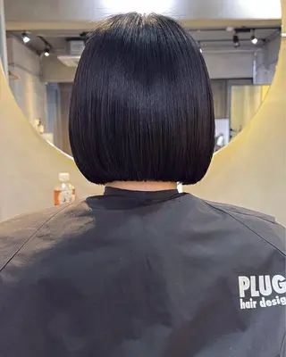 ショート とびまつ /ショート/脱白髪染のヘアスタイル