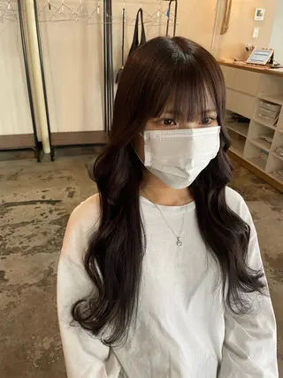 カラー La fith hair ray 札幌店所属・顔まわり/W カラー/リョウのヘアスタイル