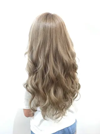 ロング カラー ヘアアレンジ SHEDEL TOKYO所属・今岡 勇人のヘアスタイル