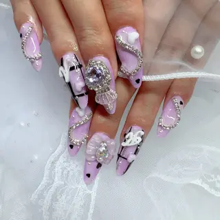 ネイル Rire_eye+beauty_nail所属・Rire_ nail_yukiのネイルデザイン