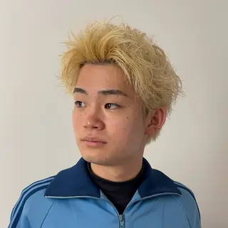 ショート パーマ メンズ men's/perm colorDaijuのヘアスタイル