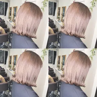 ミディアム カラー ヘアアレンジ 🦋韓国ヘア 坂本 菜摘🦋のヘアスタイル