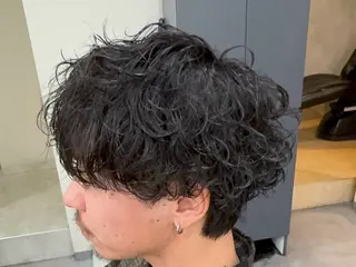 パーマ メンズ パーマ／京都駅 ／メンズ/藤井　翔のヘアスタイル