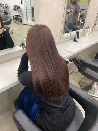 ロング カラー ヘアアレンジ 💗横浜美容室 💗HARUNAのヘアスタイル