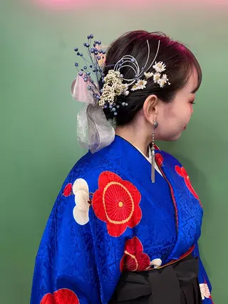 ヘアアレンジ YEAU　PLUS所属・極上の艶髪 RINAのヘアスタイル