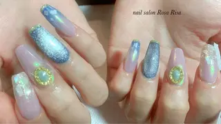 ロング ネイル ネイルスタジオ シェイクユアハンズのネイルデザイン