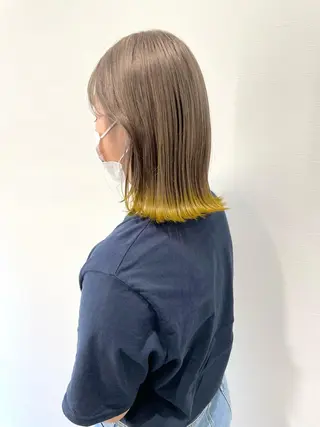 ショート カラー salowin神戸三宮suite所属・工藤 貫多のヘアスタイル