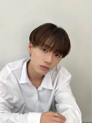 メンズ 池袋/韓国メンズヘア ❤️💙軸丸みうのヘアスタイル