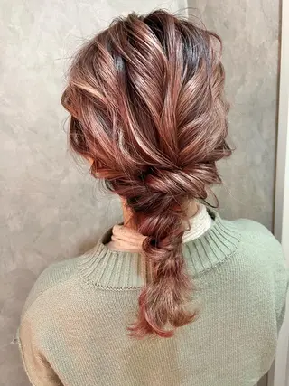 ヘアアレンジ 大人可愛いヘアメイク 💋🧚‍♀️しずかのヘアスタイル