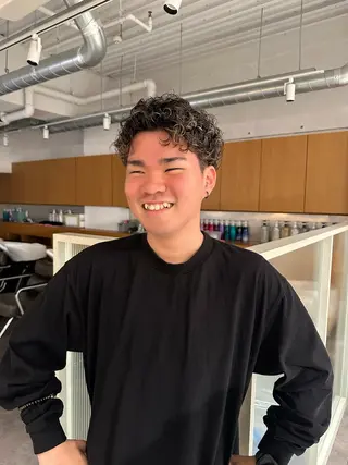 パーマ メンズ パーマ/メンズ/ iroha🪼のヘアスタイル