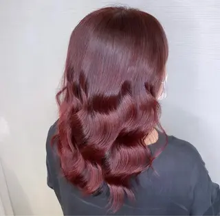 ロング 近藤 楓花のヘアスタイル