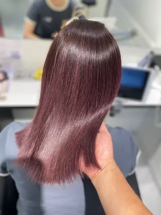 ミディアム カラー 🌻Insta指名 NO.1🌻Shoのヘアスタイル