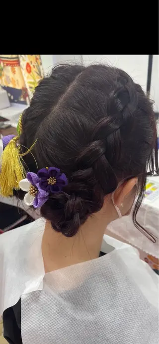 セミロング ❁ヘアメ❁ YUMI ❁ゆみ❁横浜桜木町のヘアスタイル