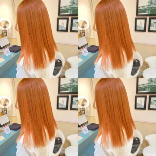 ロング カラー 店長✨️韓国ヘア✖️ 髪質改善カラー／純大のヘアスタイル