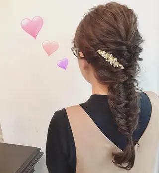 ロング ＨＩ ROのヘアスタイル