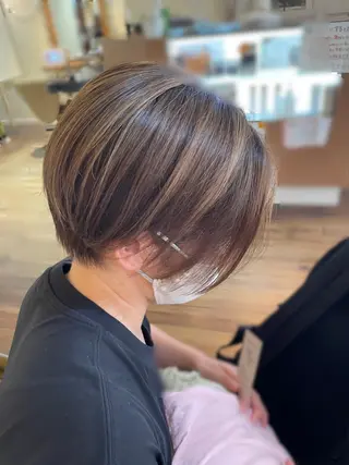 ショート 小杉輝/ショート /艶カラー✨のヘアスタイル