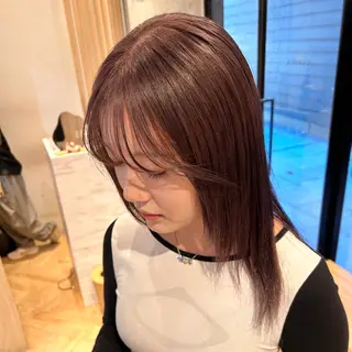 ロング カラー 透明感/ベージュ /kazui🐈のヘアスタイル