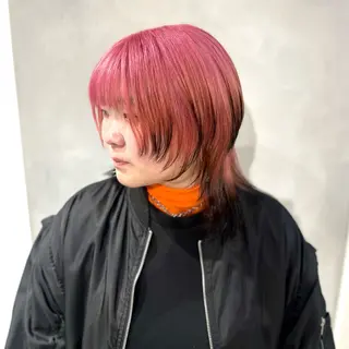 カラー デザインカラー/パー マ🦖外岡咲希🦖のヘアスタイル