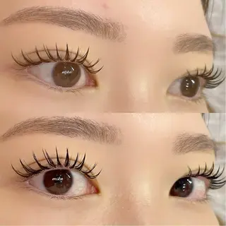 マツエク・マツパ eyelist MIKAのマツエク・マツパデザイン