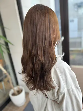 ロング 🇰🇷韓国風顔周り NANAMI🇰🇷のヘアスタイル