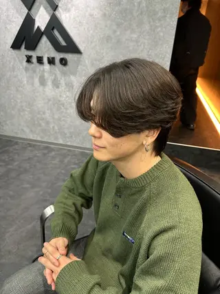 パーマ メンズ 深野 ちさとのヘアスタイル