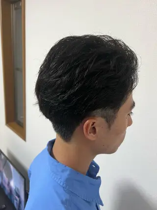 ショート カラー メンズ 巻ける美髪矯正/ 韓国ヘア/yutaのヘアスタイル