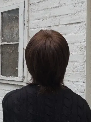 ミディアム カラー メンズ SHO 👻原宿 /艶カラーのヘアスタイル