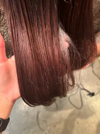 カラー 髪質改善カラー ベージュ🤎YUMEのヘアスタイル