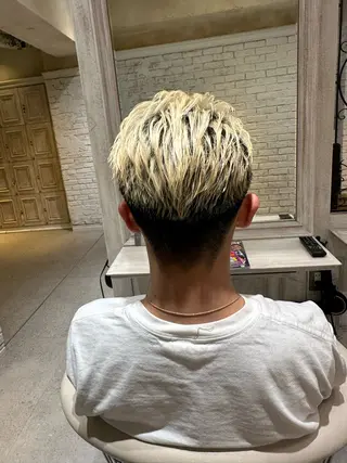 ショート メンズ 渡邊 七海のヘアスタイル