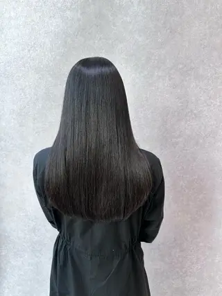 ロング 🔸縮毛矯正/髪質 改善カラー石崎🔸のヘアスタイル