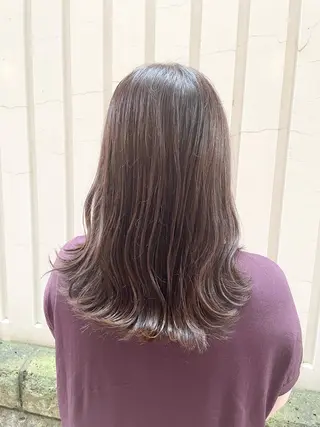 セミロング MIKU ナチュラルヘア✂️✨のヘアスタイル