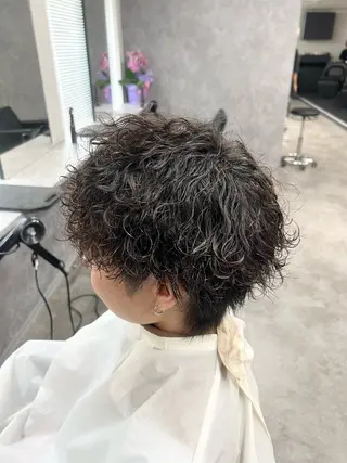 パーマ メンズ 立川/過去1の毛流れ パーマ/しゅーとのヘアスタイル