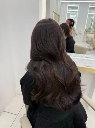 ロング カラー 名古屋/縮毛矯正/ 島原　由璃のヘアスタイル