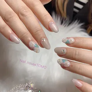 ネイル 💅ネイルハウス🏡 🎀TOMO🎀のネイルデザイン
