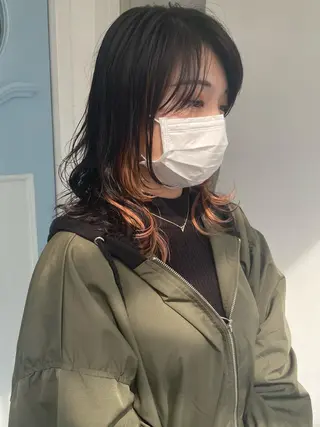 セミロング 🐺高椋 海/ウルフ/レイヤーのヘアスタイル